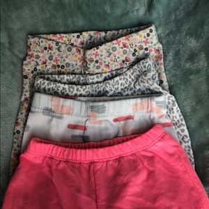 Baby bundle - 4 girl’s soft jogger pants